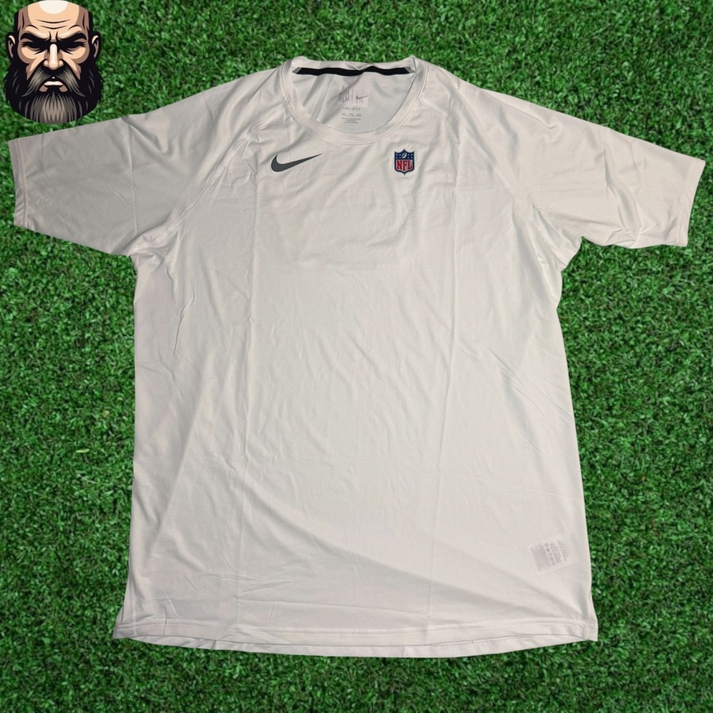 Nike NFL Team Issued On-Field Dri-FIT Compression Shirt CW6294-100 Mens Size 2XL